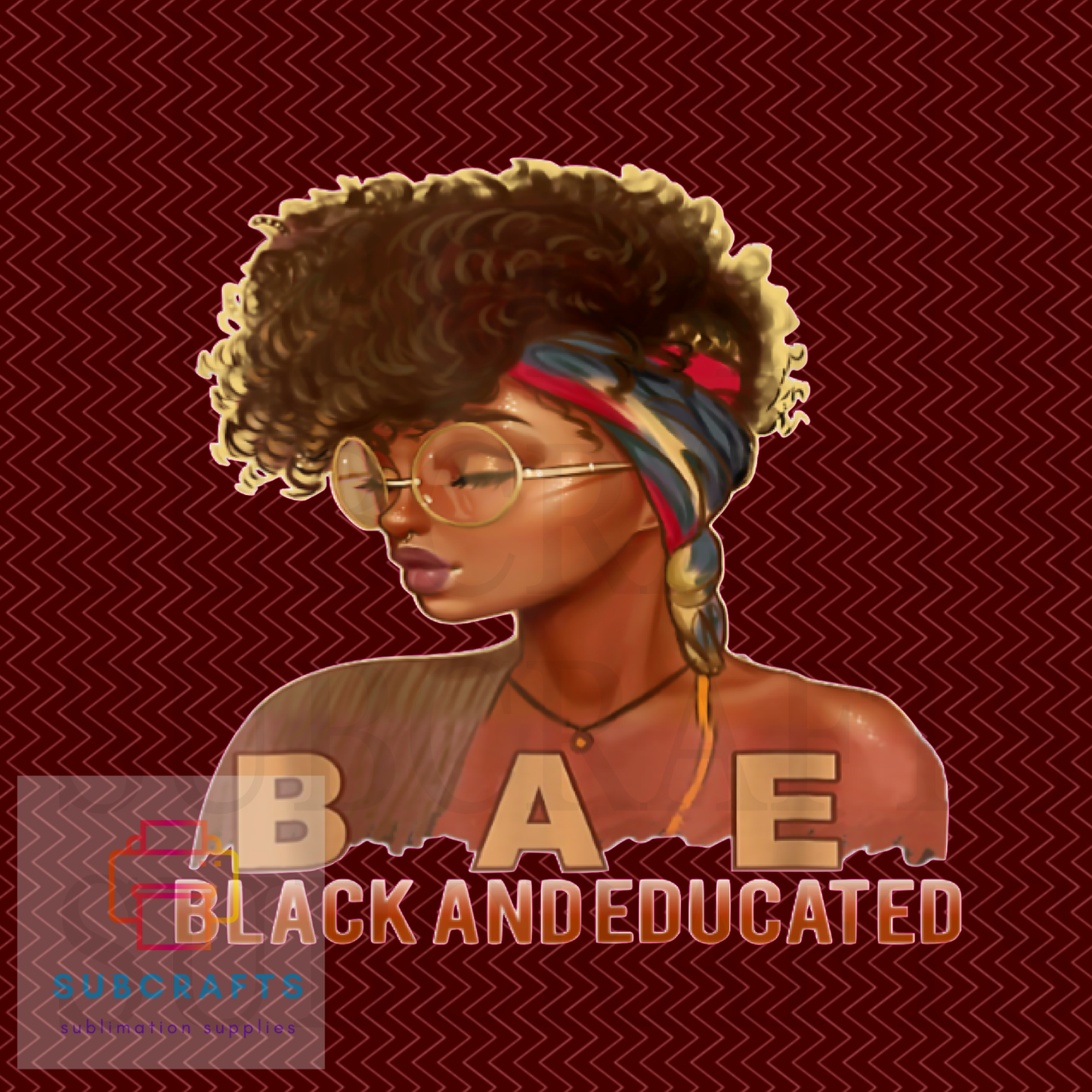 BAE- Black and educated Digital file