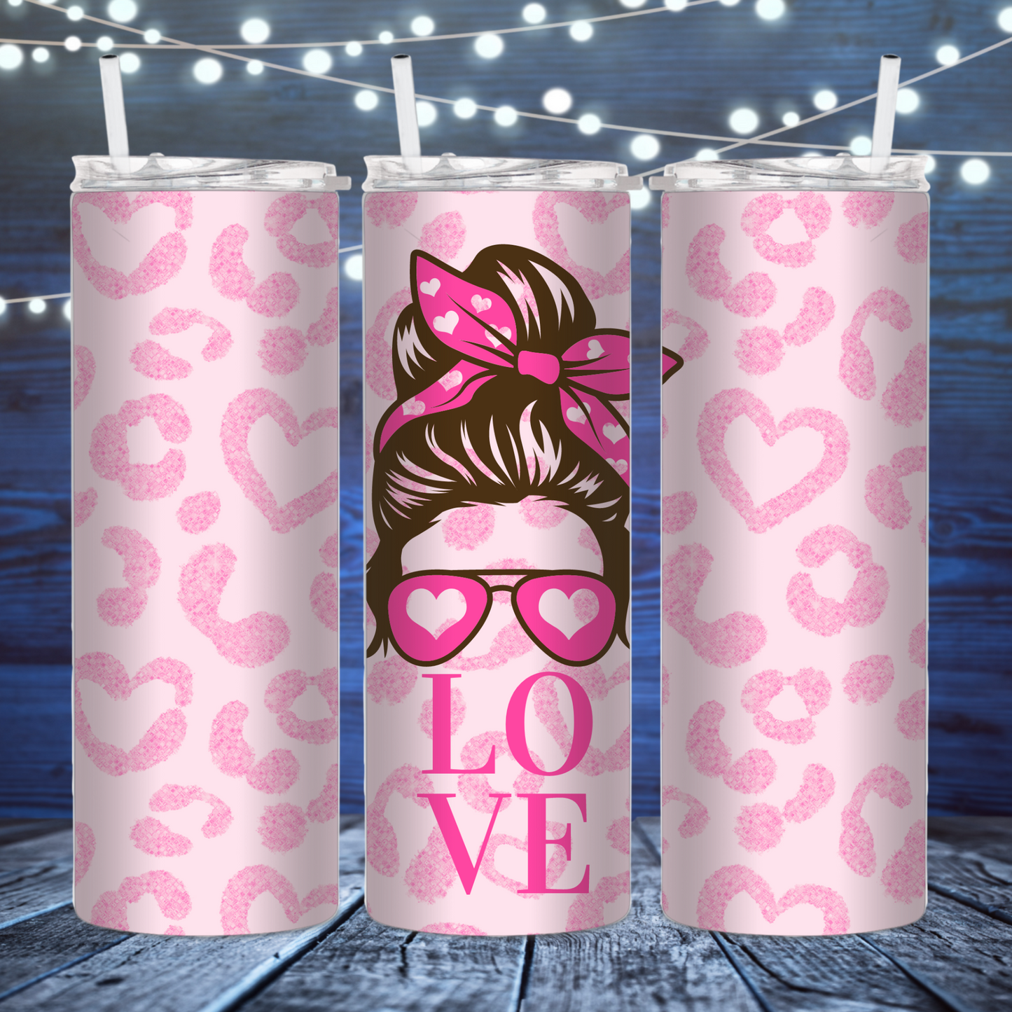 Love- Bun Woman Digital File