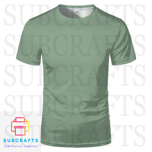 Solid color sublimation T-shirt