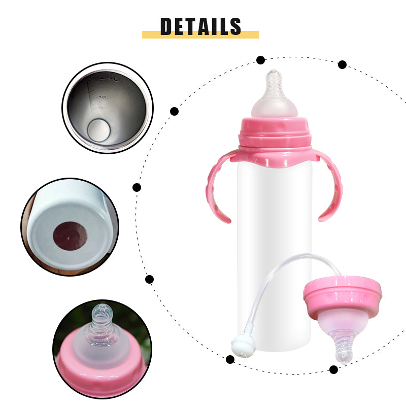8 oz straight Bottle tumblers