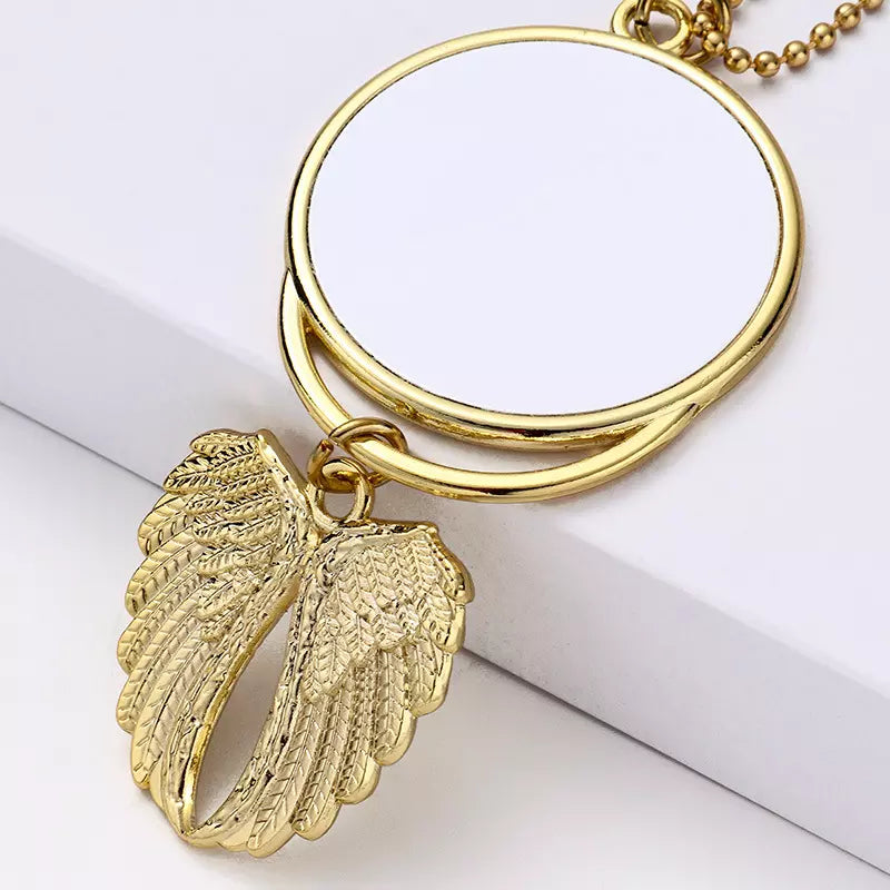 Angel Wings Car Charm