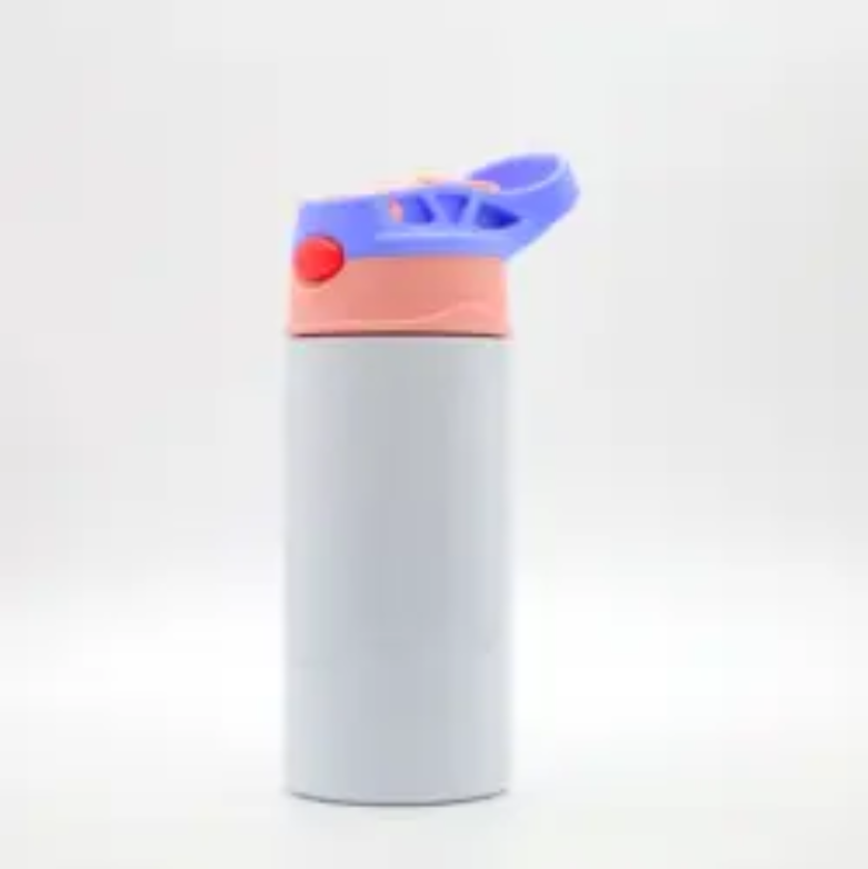 12oz Straight Stainless Steel Kids Water Bottle